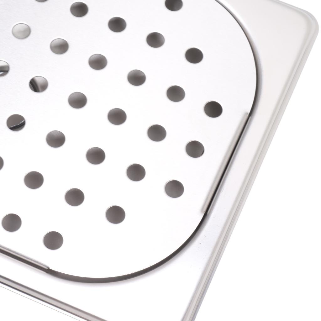 Ingebouwde Bekerwasser Roestvrij Staal Glasreinigingsspoeler Hoge Druk Bekerwasser Met Afvoer Druppelschaal Slang Voor Bar Koffiehuis