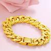 Matte Gold Bracelet Forever Not Fade Men Bracelet Buckle Bracelet  for Men Women Bracelet