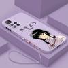Inuyasha Anime Niedlich Für Xiaomi Redmi Note 12 11T 11S 11E 10S 10T 10 9S 9T 8 Pro Plus Lite Flüssig Links Seil Handyhülle