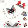 10 Inch Hanging Wind Spinner with 360 Degree Hook for Balcony Garden Decor Spring Summer Outdoor Decoration