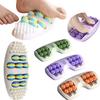 Trigger Point Reflexology Foot Acupressure Massager Raised Foot Roller Massager  Office Home
