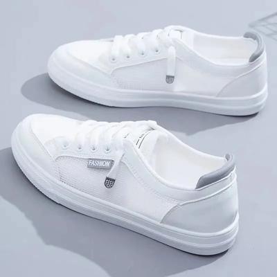 Fashion Female Casual Sneaker Sports Comfortable 2024 Trend Loafers Skateboard Summer Leather White Tennis Athletic Woman Running Shoes