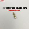 JCD 10pcs For Gameboy GB GBC GBP GBL GBA NGPC Housing Screw Y Shaped Screw Motherboard Screws Original Card Cassette Screws