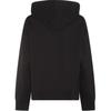 Moncler FW23 Embroidered Logo Hoodie Women Hoodies Black J10938G0001689A1K999