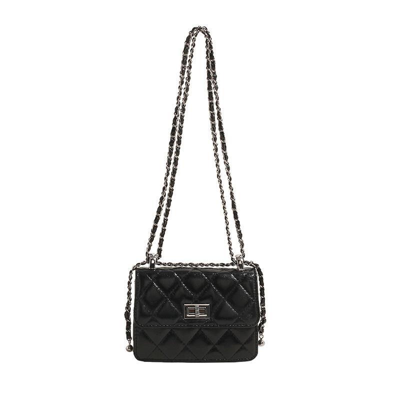 IELGY Модная сумка-мессенджер с цепочкой из бриллиантов на плечо — фото 4