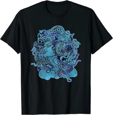 Ancient Greek Mythology - The Monster Medusa T-Shirt. Summer Cotton Short Sleeve O-Neck Mens T Shirt New S-3XL