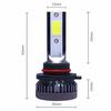 2x 9005 HB3 LED Headlight High/Low Beam Conversion Bulbs Kit 3000K Xenon Yellow