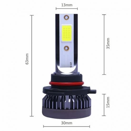 2x 9005 HB3 LED Headlight High/Low Beam Conversion Bulbs Kit 3000K Xenon Yellow