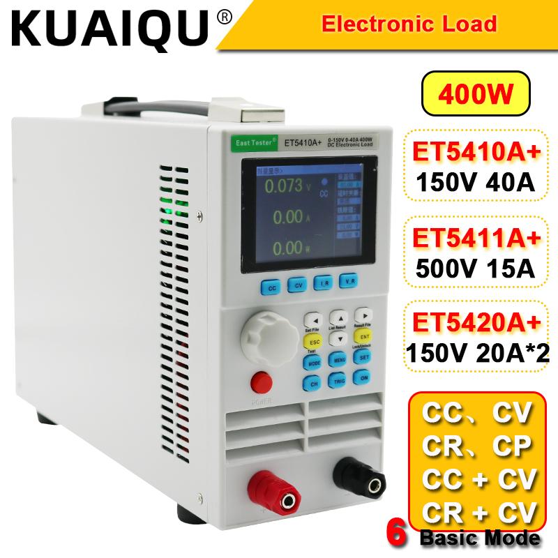 

485 Port 400W Programmable DC Electronic Load Battery Capacity Tester 16 Modes Product Testing Ageing Measure Power Supply EU/US