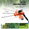 20V Cordless Hedge Trimmer Telescoping Pole Hedge Trimmer 18 Inch Blade