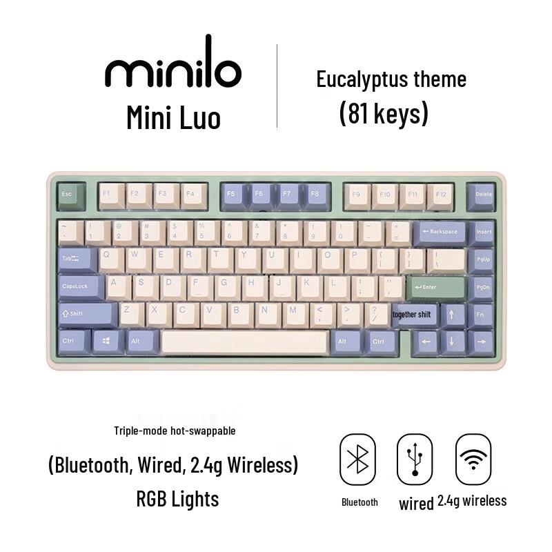 

Varmilo Mini-Luo Series 81-Key Mechanical Keyboard