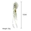 Artificial Floating Octopus Bait 15.5cm Glowing Soft Octopus Bait 3D Eyes Snapper Fishing Soft Lures Outdoor Fishing Accessories