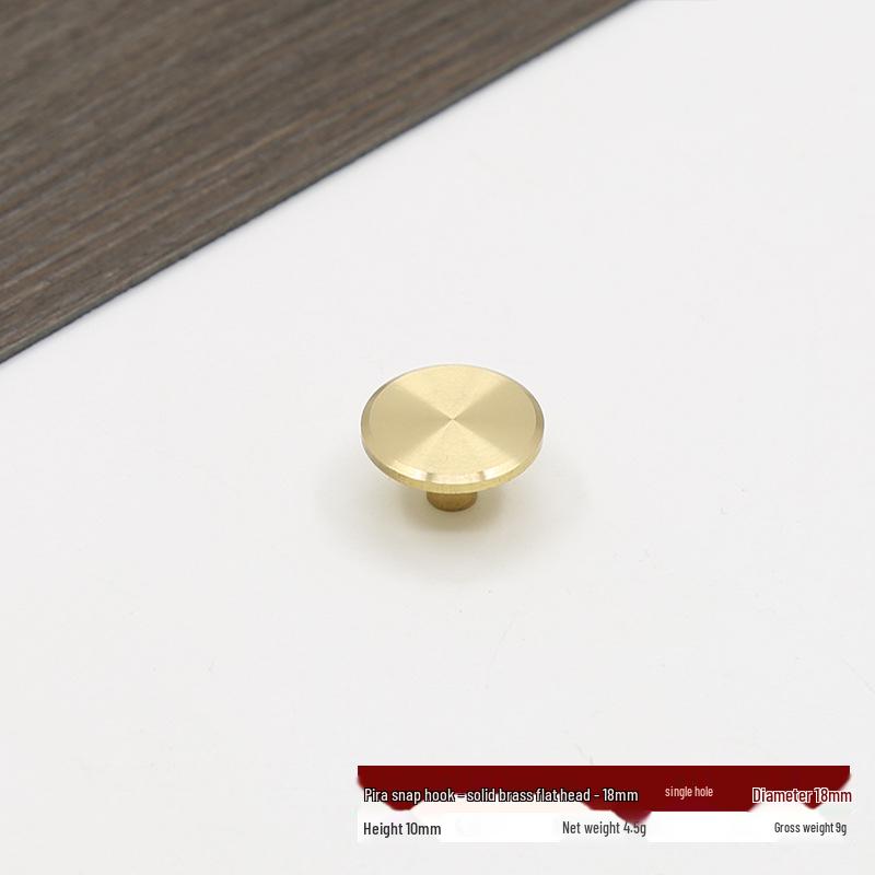 Межграничная латунная и кожаная ручка-ручка для шкафа