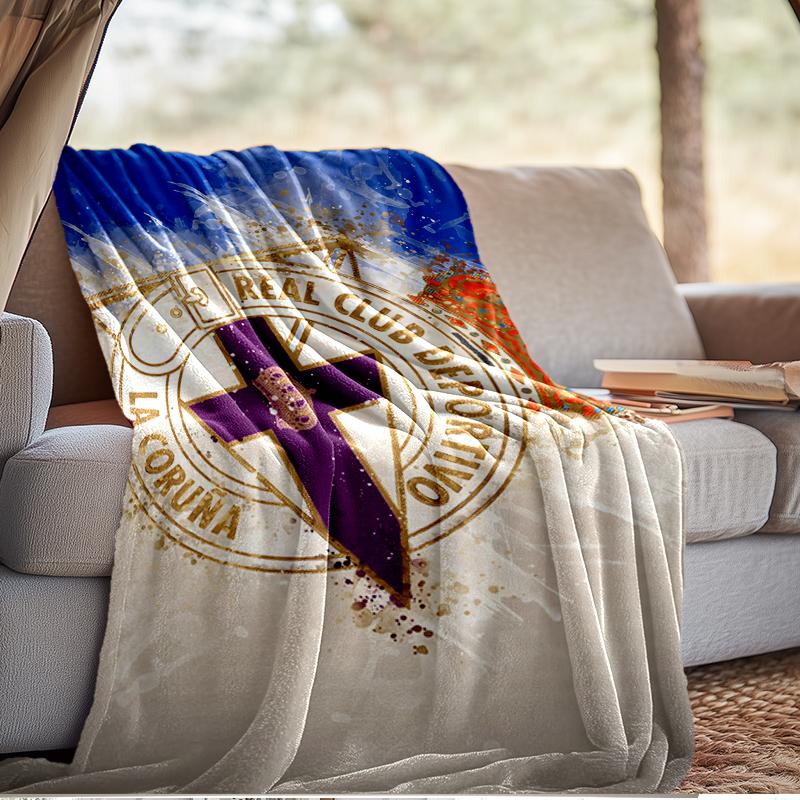 Deportivo Football Blanket Lightweight Ideal Bedding Blanket Perfect for Travel, Camping, Living Rooms, Offices, Sofas, Fan Christmas gift