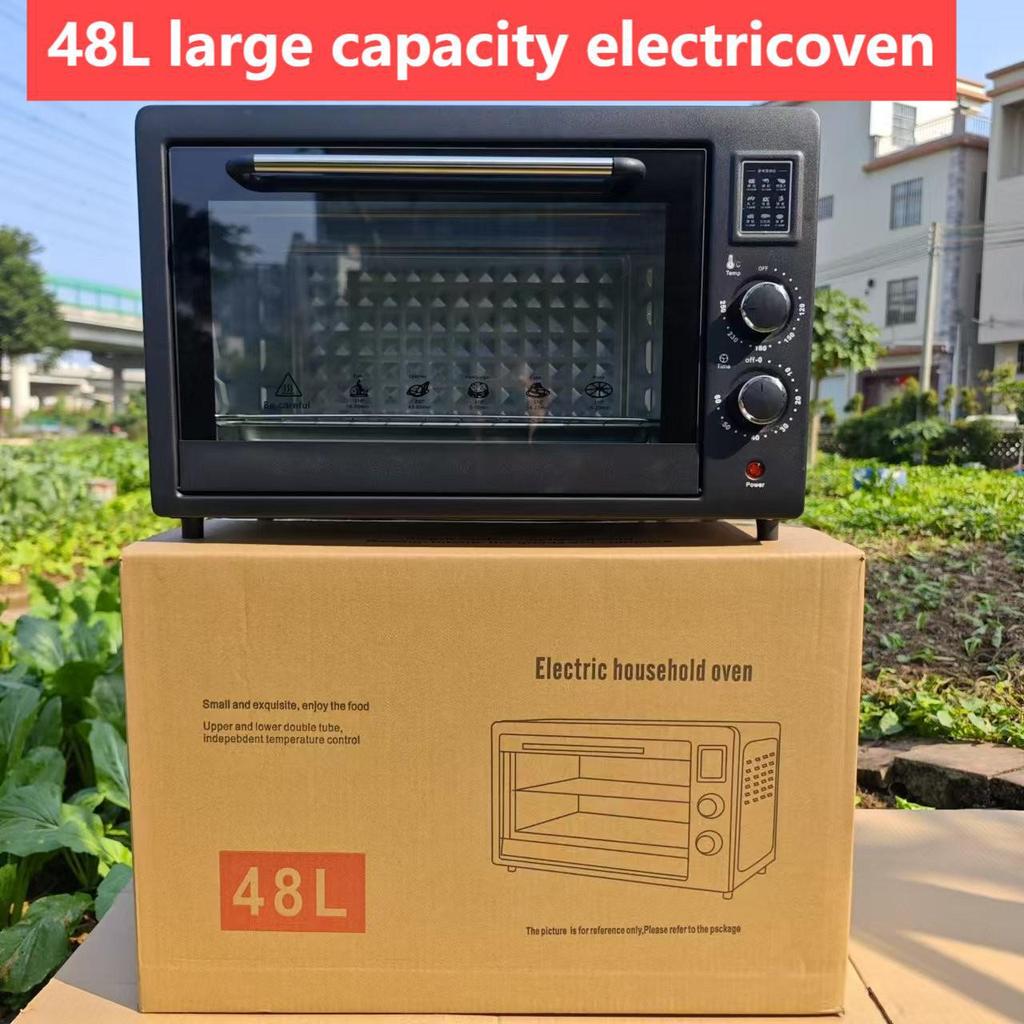 12L Multi-Functional Electric Oven for Home Baking