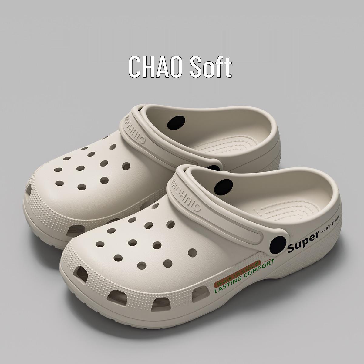 Мужские нескользящие пляжные клоги Lidani из ЭВА на толстой подошве 40-41