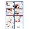 Fast Automatic Fishing Hook Tyer Aluminum Alloy Quick Double-headed Needle Tying Device for Easy Knots Saltwater Bait Lure Riggi 260319