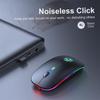 iMICE Wireless Mouse Bluetooth RGB Rechargeable Mouse Wireless Computer Silent Mause LED Backlit Ergonomic Gaming Mouse For Laptop PC