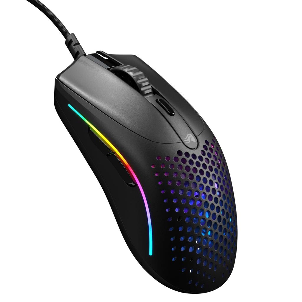 Glorious Model O 2 Mini Matte Black Lightweight Wired Gaming Mouse GLO-MS-OMV2-MB MS0738