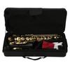 Saxophone Eb Alto Brass Carved Professional Orchestral Instrument with Maintenance ToolsBlack