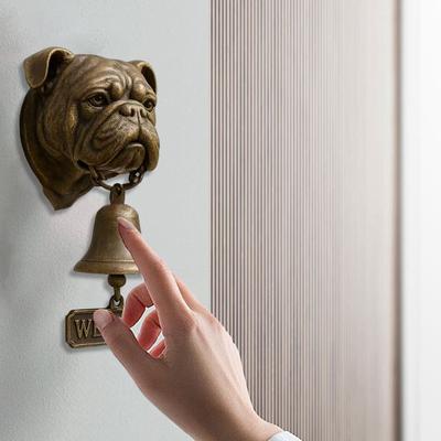 Animal Doorbell Vintage Dog Welcome Bell Wall Mounted Sasquatch Door Bell