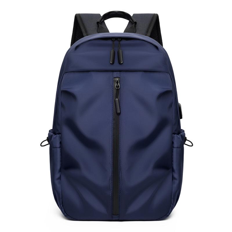 Sac à dos unisexe minimaliste de grande capacité pour étudiants et courts voyages