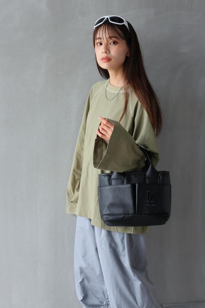 Major League Baseball Mini Tote TTBM04 Black x Black/Dodgers