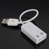 Externí adaptér USB 2.0 3D Virtual 7.1 Channel Audio Sound Card pro stolní PC