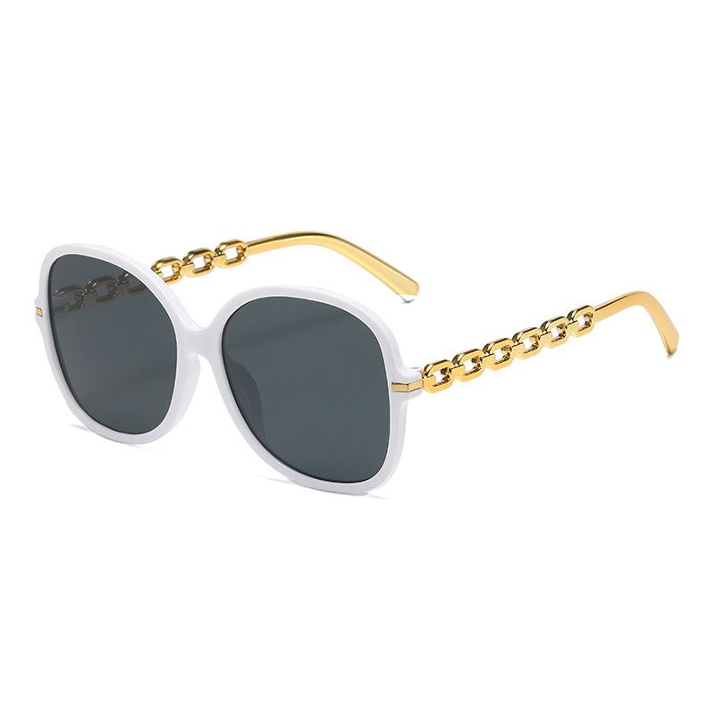 New Vintage Round Sunglasses Women Men Circular Sun Glasses Big Eyewear Oculos De Sol for Male Female Special Shaped Glasses