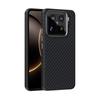 For Xiaomi 15S Pro Case Magsafe Slim Rigid Magnetic Phone Grip Carbon Fiber Leather Bumper Case Cover Metal Lens Protection