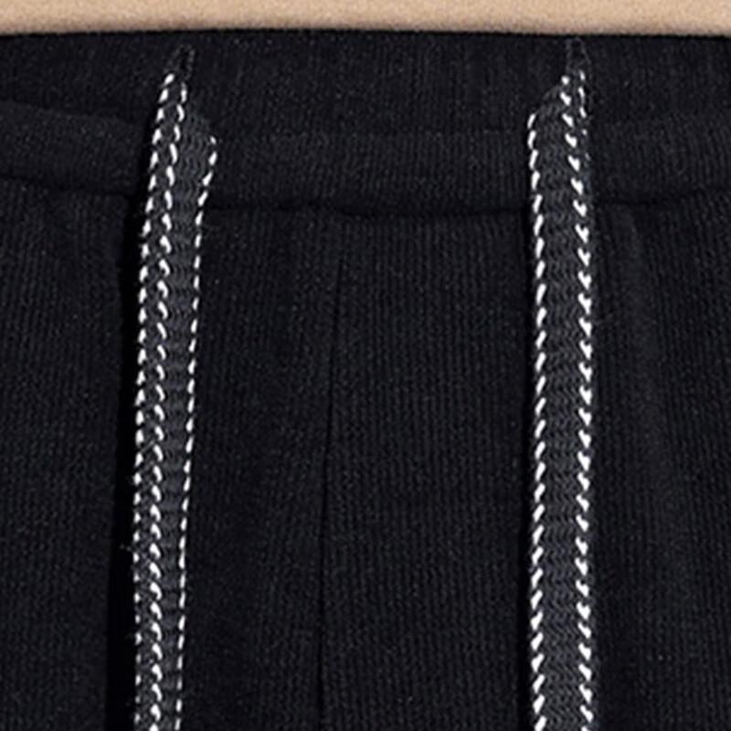 MIIOW Men's Wide-Leg Corduroy Casual Sweatpants