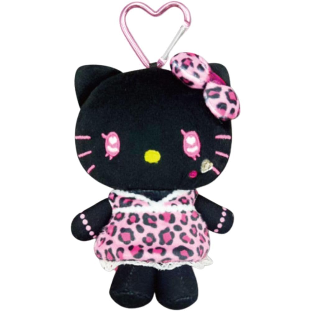 Hatayama Shoji Серия Sanrio Gal 3 Мешочек-талисман Hello Kitty Y2K (Черный, Белый, Коричневый) - Доступно в 4 цветах - Милый пенал с брелоком,