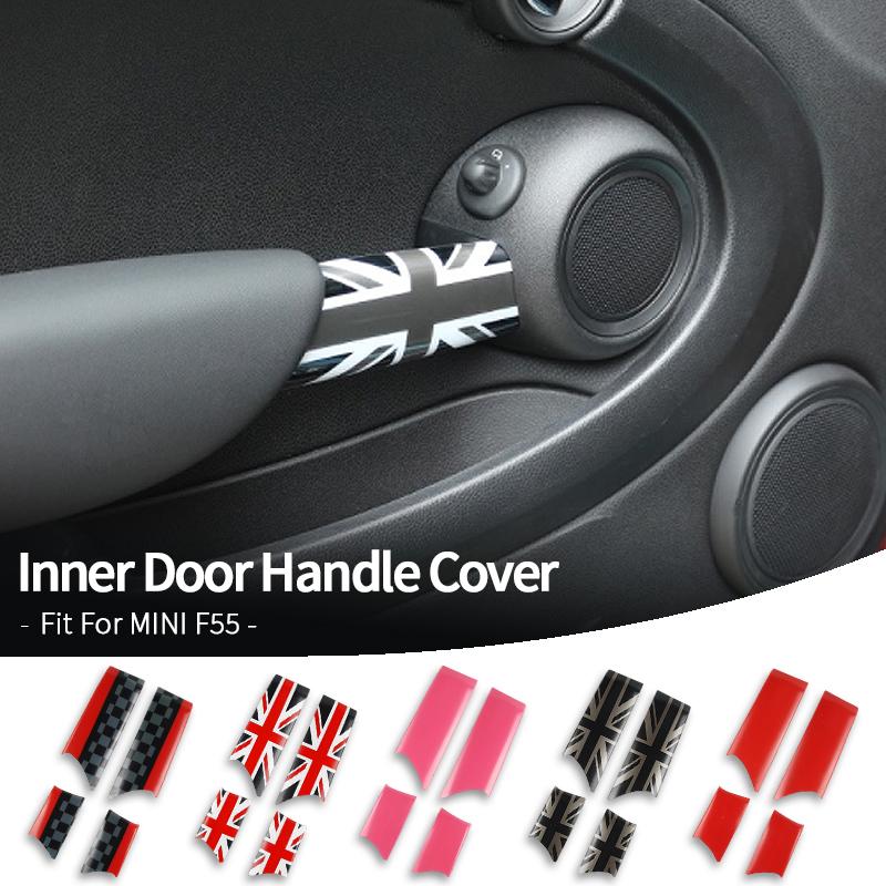 Car Door Handle Covers Sticker Car Styling Auto Interior Decoration Accessories 4pcs/set For Mini Cooper F55