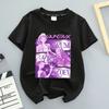 Witch Hunter Series Unisex High-quality Comfortable Breathable Loose Black Pure Cotton Printed T-shirt