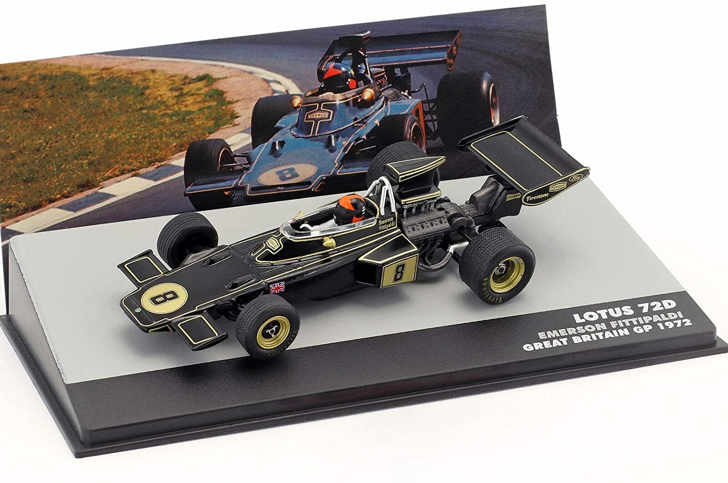 Altaya 1/43 scale Lotus F1 72D German Grand Prix Emerson Fittipaldi 1972 Emerson Fittipaldi diecast model car [parallel import]