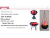 Halloween LED Flame Lamp - Stage, Wedding & Haunted House Decoration | Fake Fire Pit
