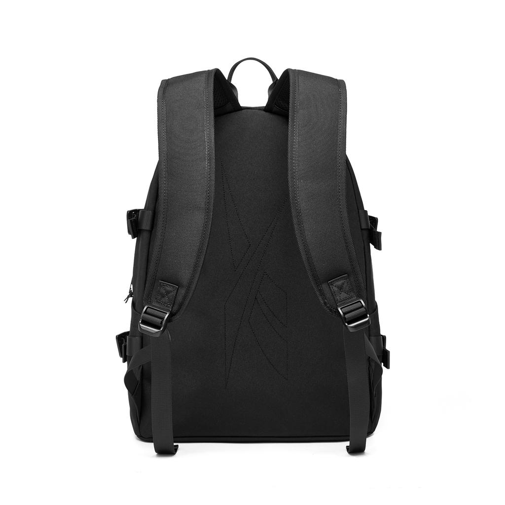 Reebok Fabric Backpack Regular Unisex Preppy Red/Light Gray/Obsidian Black RB250685S