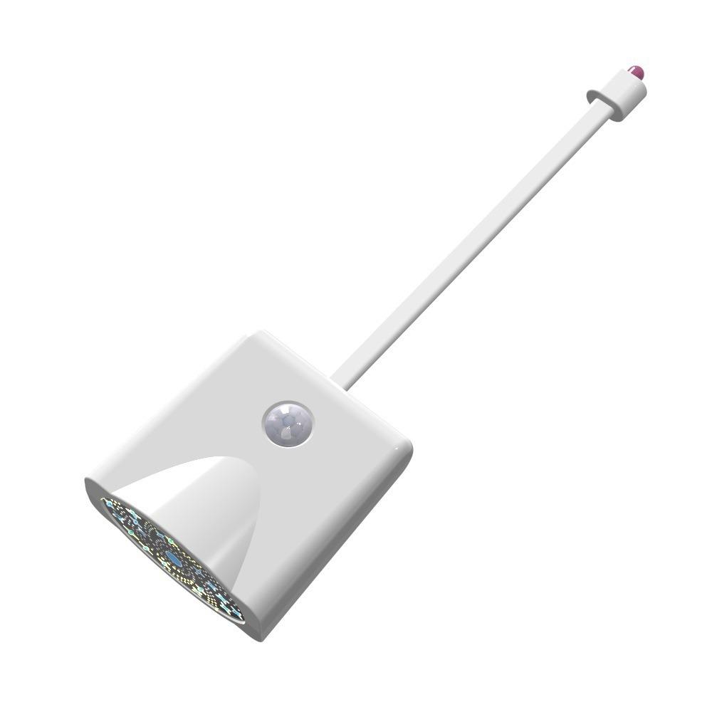 

Светильник с датчиком движения D5, светодиодный светильник для туалета, ночник для туалета, 7 цветов, перезаряжаемый светодиодный ночник для украшения ванной комнаты белый