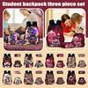 Large-capacity Backpack For Primary And Secondary School Students, Cartoon Shoulder Bag And Pencil Case For Children