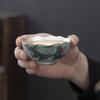 Chaxun Chinese Style Silver Plated Ceramic Teacup