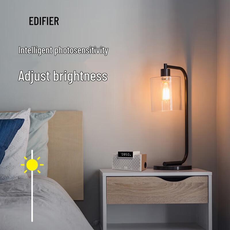 Edifier M260 Multifunctional Bluetooth Alarm Clock Speaker CN Plug (adapter Included)