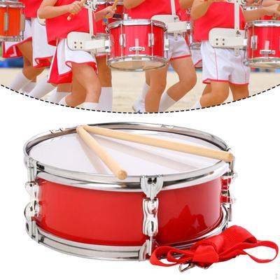 Snare Drum 13Inches for Student Beginners with Drumsticks, Belt