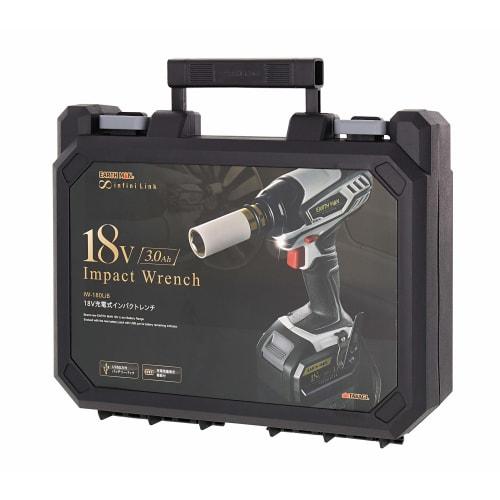 Takagi Infini-Link Cordless Impact Wrench 18V Rechargeable EARTH MAN IW-180LiB 1 Storage Battery Charger with Case Tire Replacement