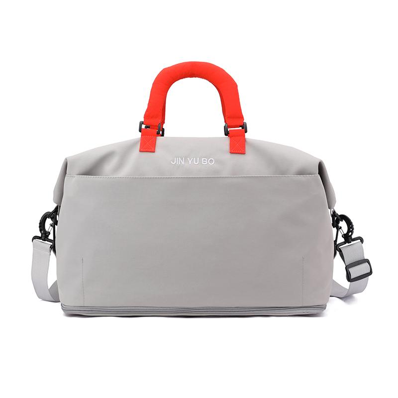 Outdoor Short-Distance Travel Bag Shoulder Luggage Bag Dry and Wet Separate Sports Fitness Bag
