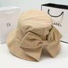 Dayan sun hat summer new peach skin velvet bucket hat women's outdoor travel sun hat seaside beach hat