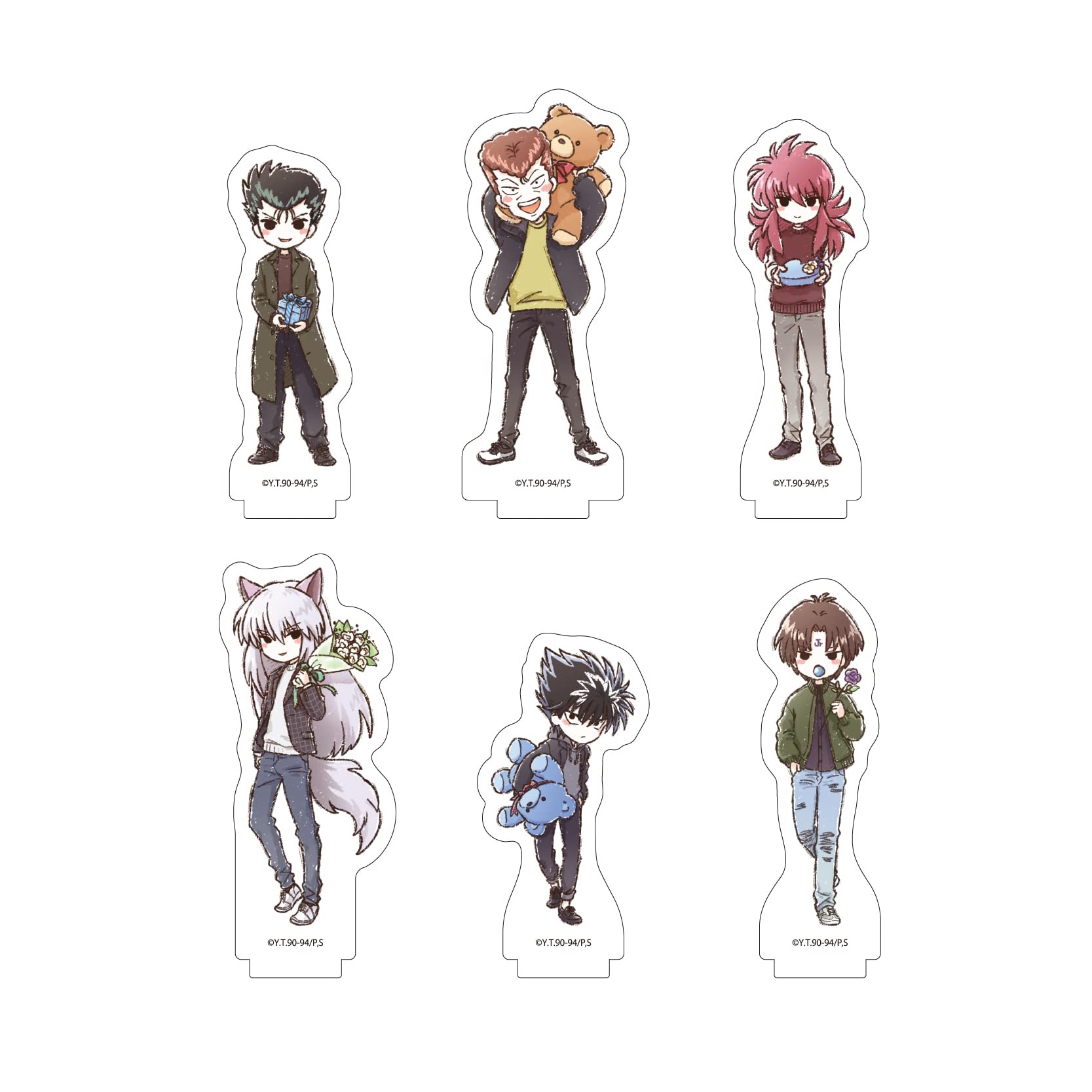 

Yu Yu Hakusho 08 White Day Art Акриловая маленькая подставка Коробка из 6 шт.. [Иллюстрация графика]