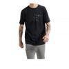 Arcteryx Ionia Μπλούζα με Λογότυπο από Μαλλί Merino Κοντομάνικη Ανδρική Atpsm06796blk