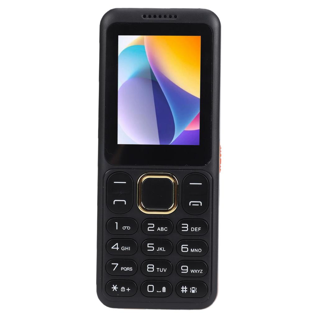 2G Seniors Phone 2.4 Inch Screen Ultra Slim Large Capacity Battery Big Buttons Cell Phone with Flashlight Bluetooth