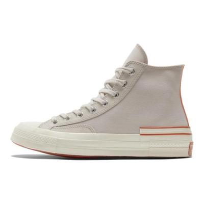 1970'ler Chuck Taylor All Star Moda Günlük Yüksek Bilekli Kanvas Ayakkabı Unisex Açık Turuncu