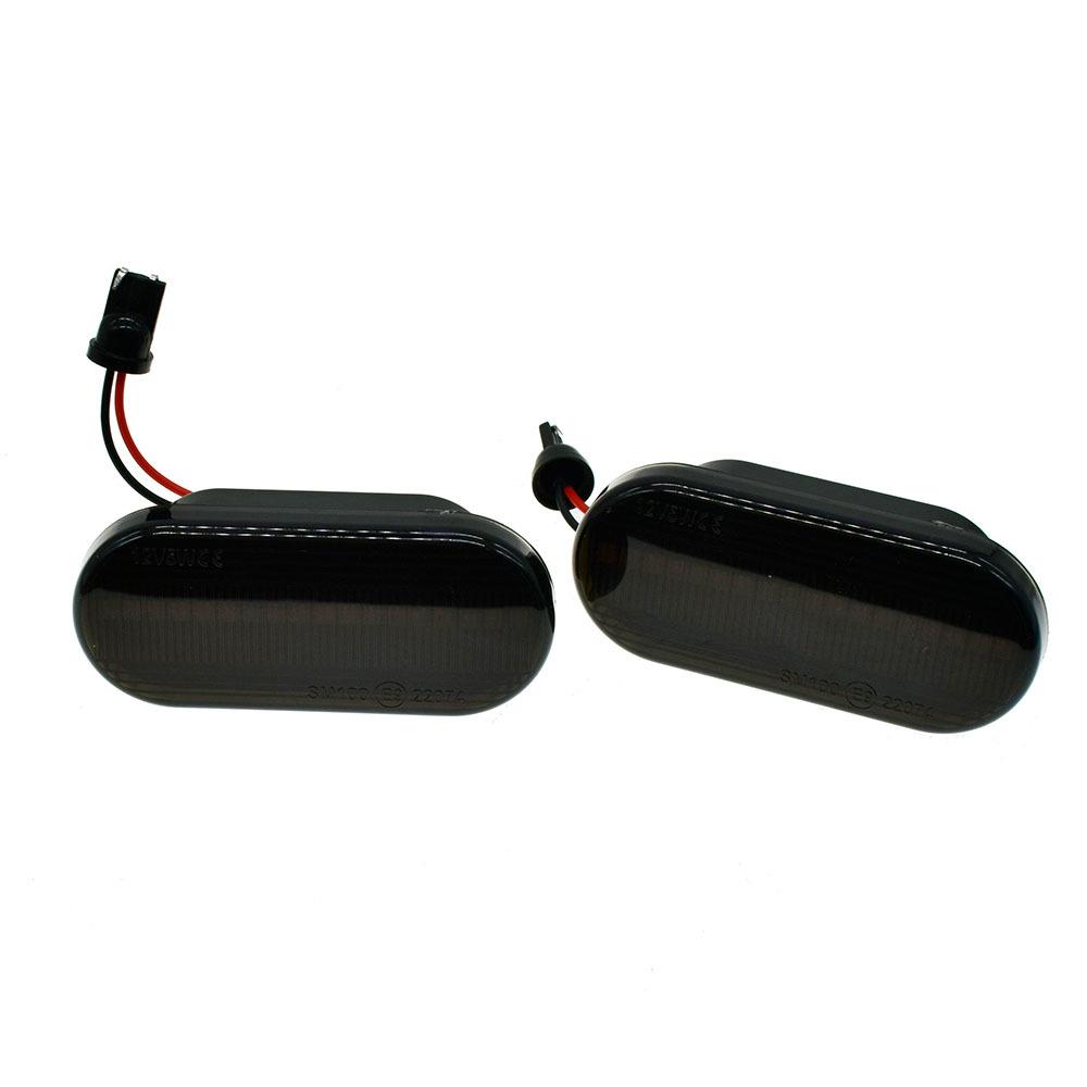 For VW Golf 3 4 MK3 MK4 Passat 3BG Polo 6N 9N Bora Vento Led Dynamic Side Marker Turn Signal Light Sequential Blinker Lights